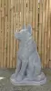 Product image 7 of the product “Seated shepard dog, 65cm Height - cast stone. ”